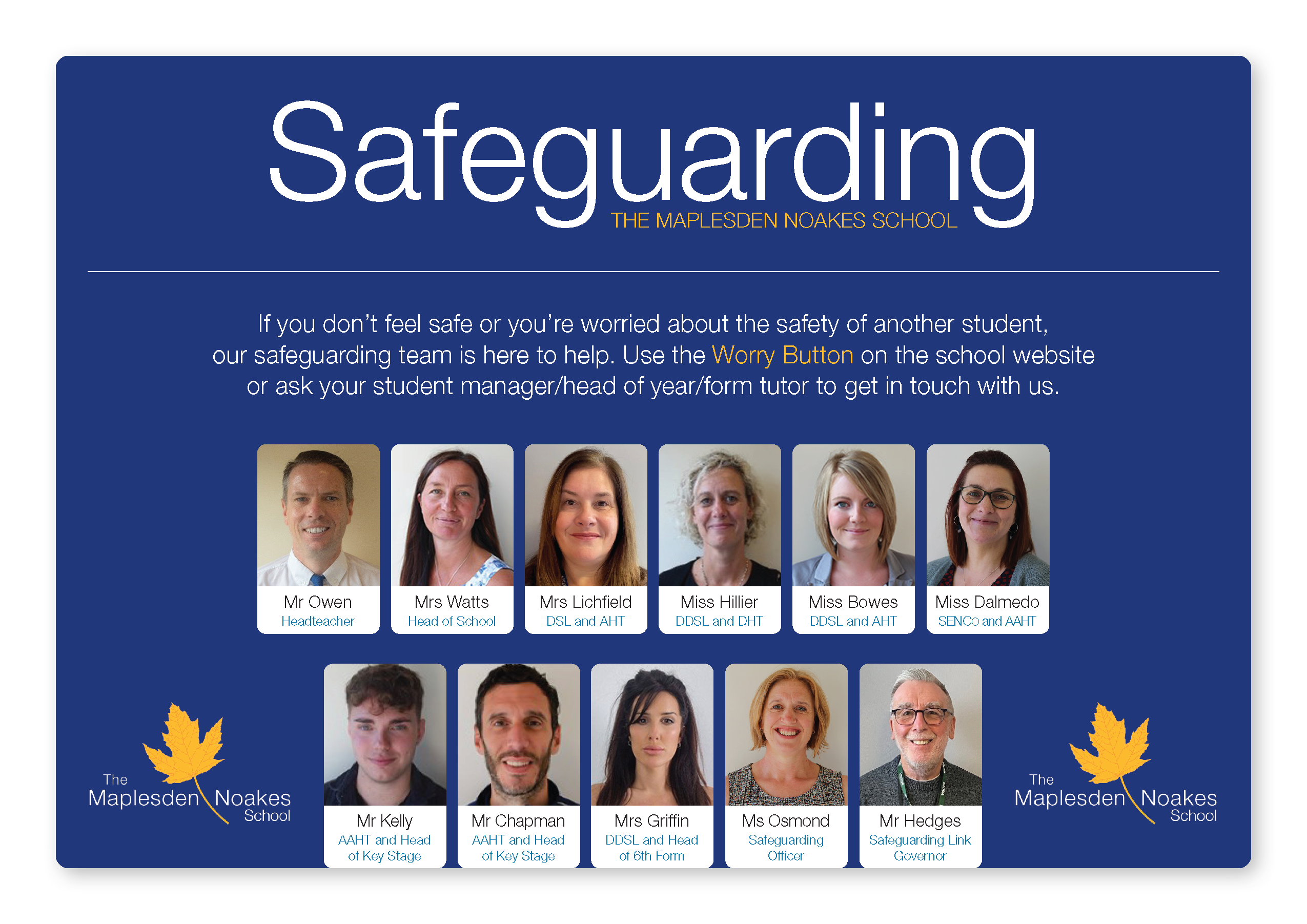 Safeguarding Poster 2023