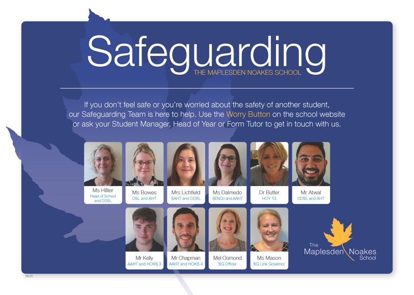 Safeguarding Poster 09.2025
