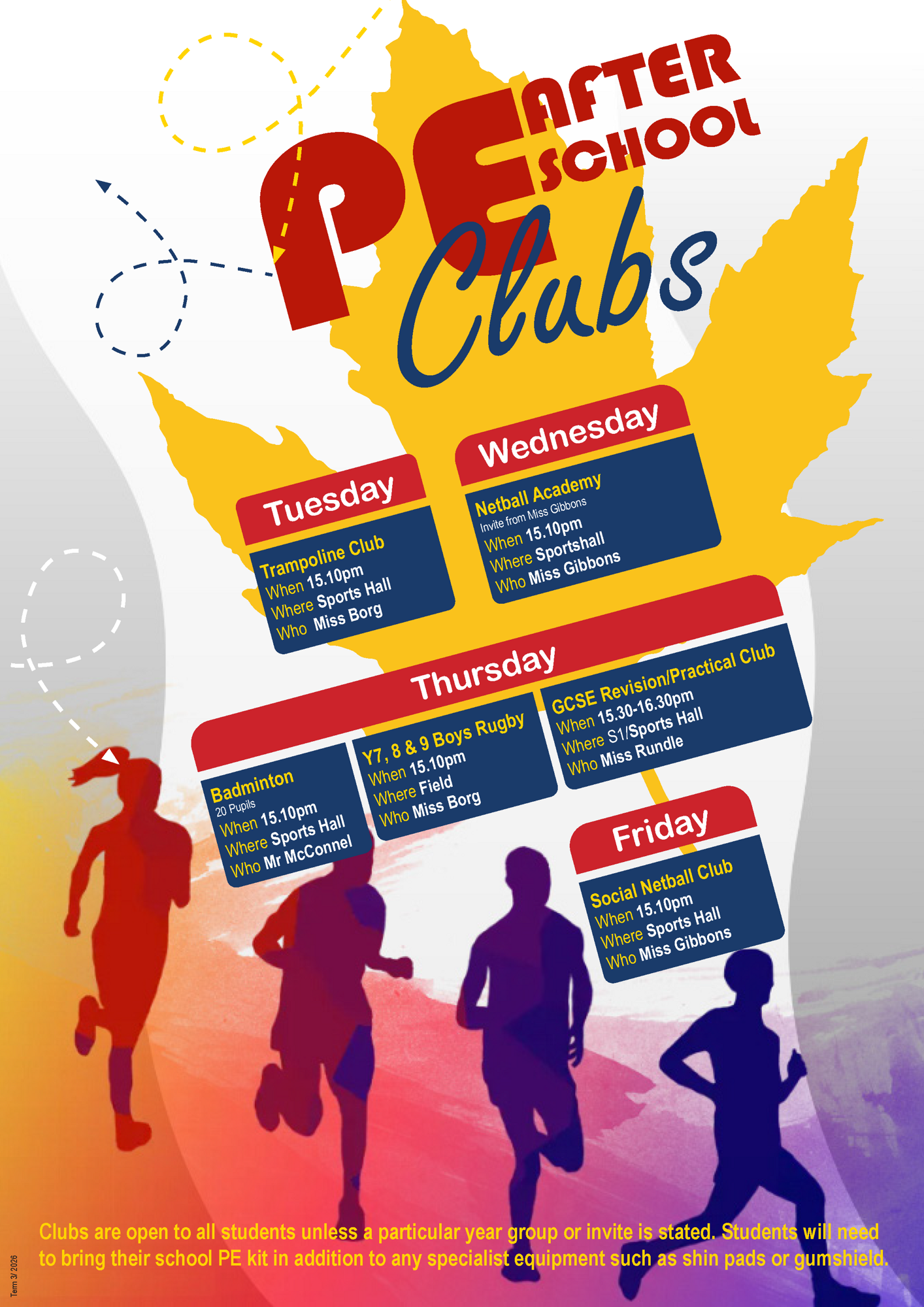 PE Clubs Jan 2026